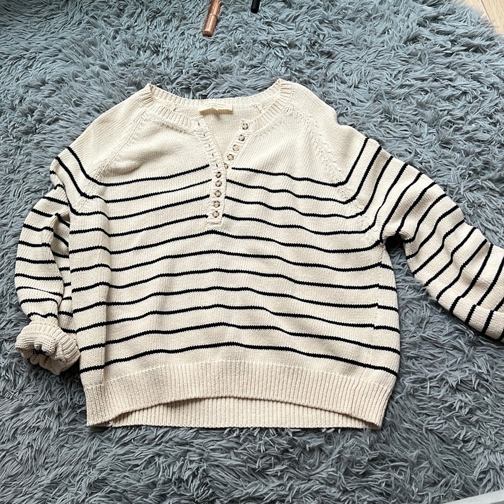 Sezane stripped sweater; classic; French chic